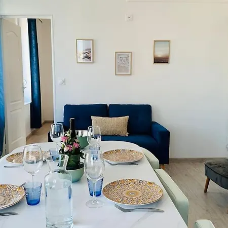 Апартаменты Chez Pierrot A 180m De La A Sur Кайё-сюр-Мер